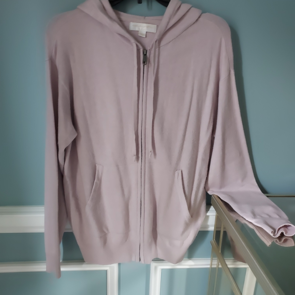 Spiritual Gangster Lavender Pink Hoodie Cardigan